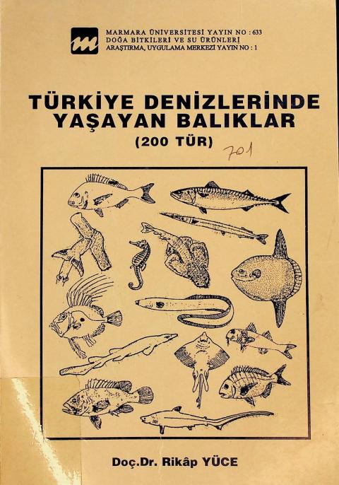 Türkiye Denizlerinde Yaşayan Balıklar (200 Tür)